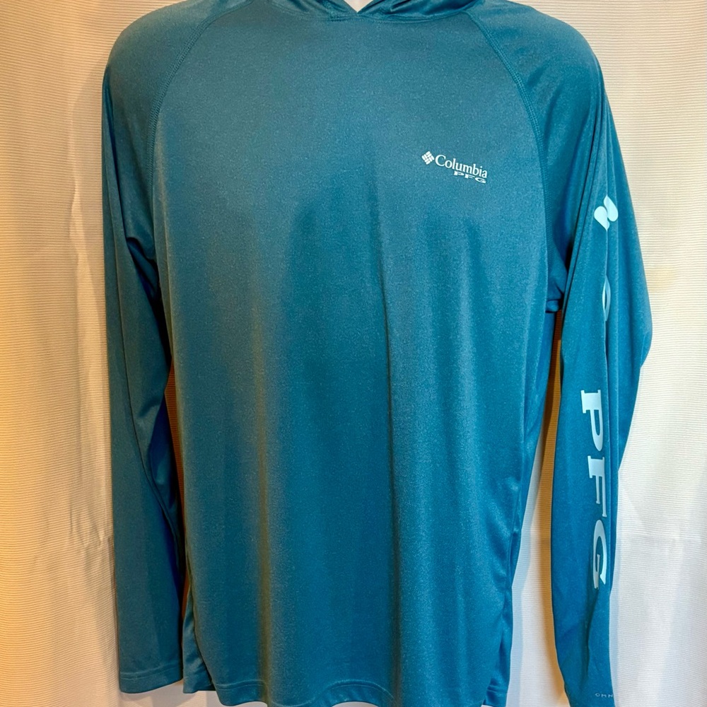 Columbia Denim Blue Hoodie